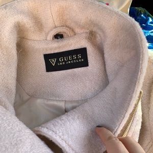 Beautiful white guess winter coat